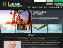 Tablet Screenshot of larsco.com