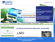 Tablet Screenshot of larsco.com.pl
